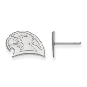 14k White Gold Miami University XS (Tiny) Post Earrings