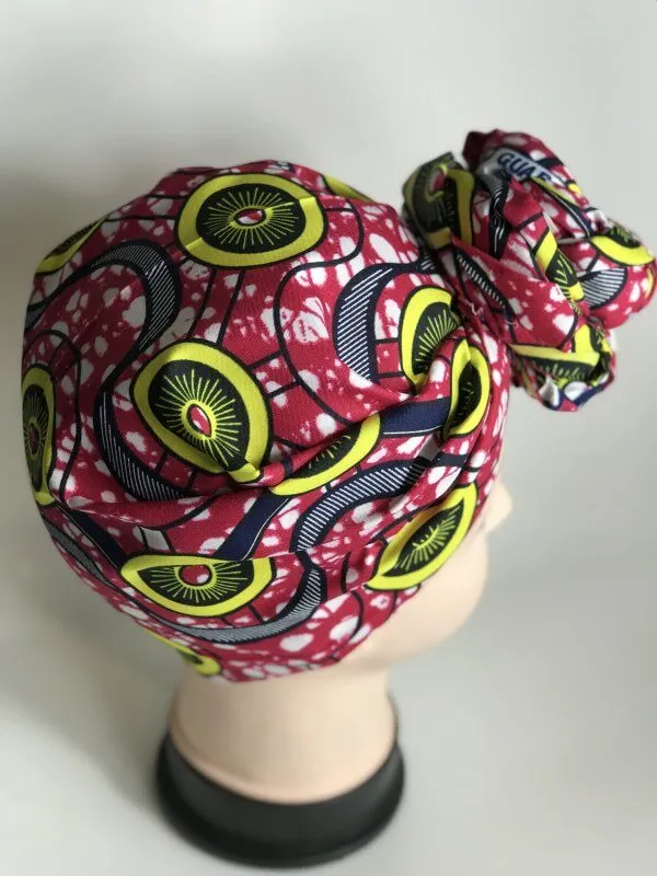 Aicha African Ankara Print Head Wrap - African Clothing Store | JT Aphrique