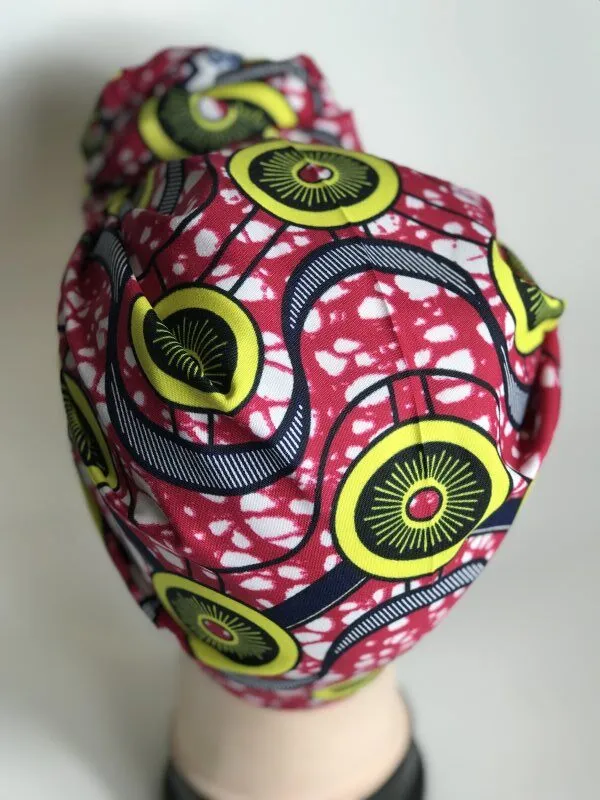 Aicha African Ankara Print Head Wrap - African Clothing Store | JT Aphrique