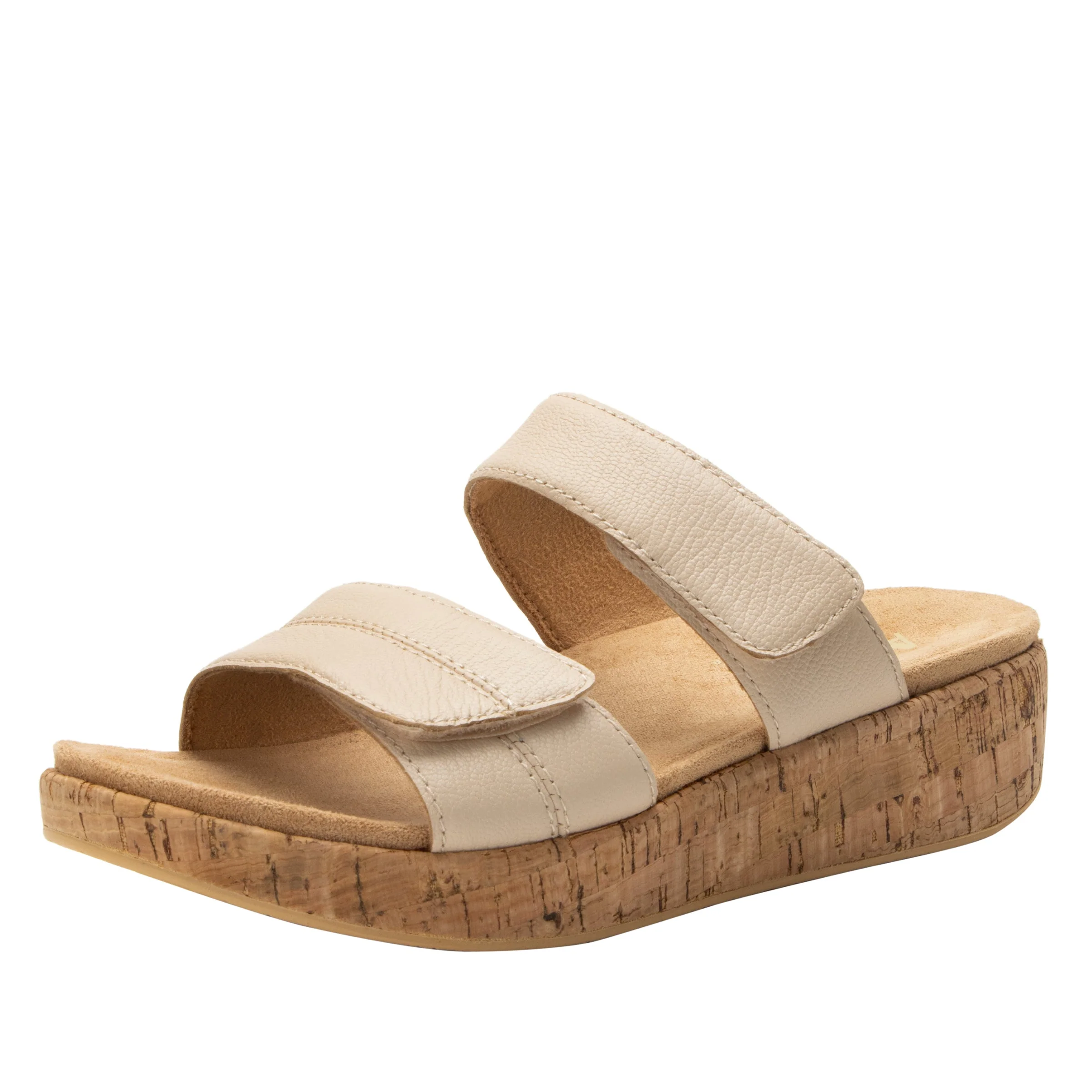 Alegria Women’s Mena Slide Sandals-Ivory Mist