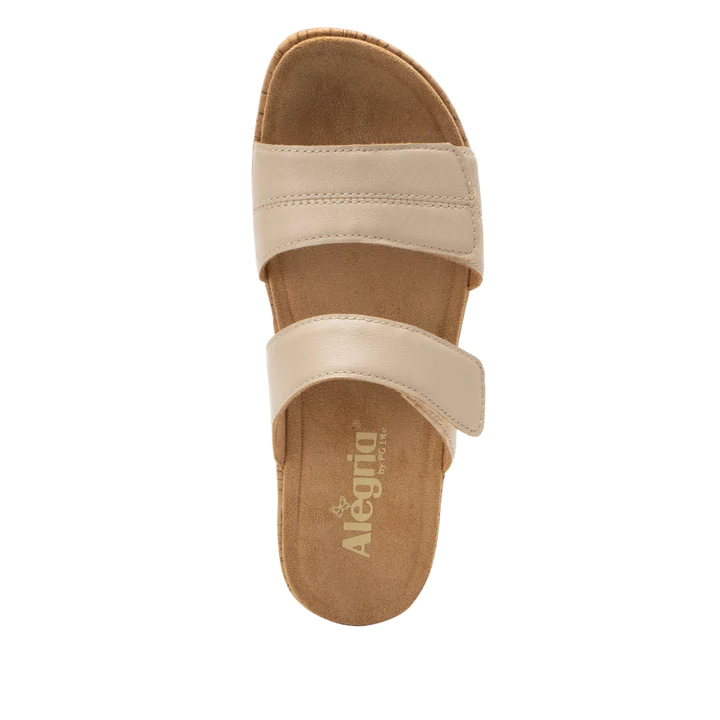 Alegria Women’s Mena Slide Sandals-Ivory Mist