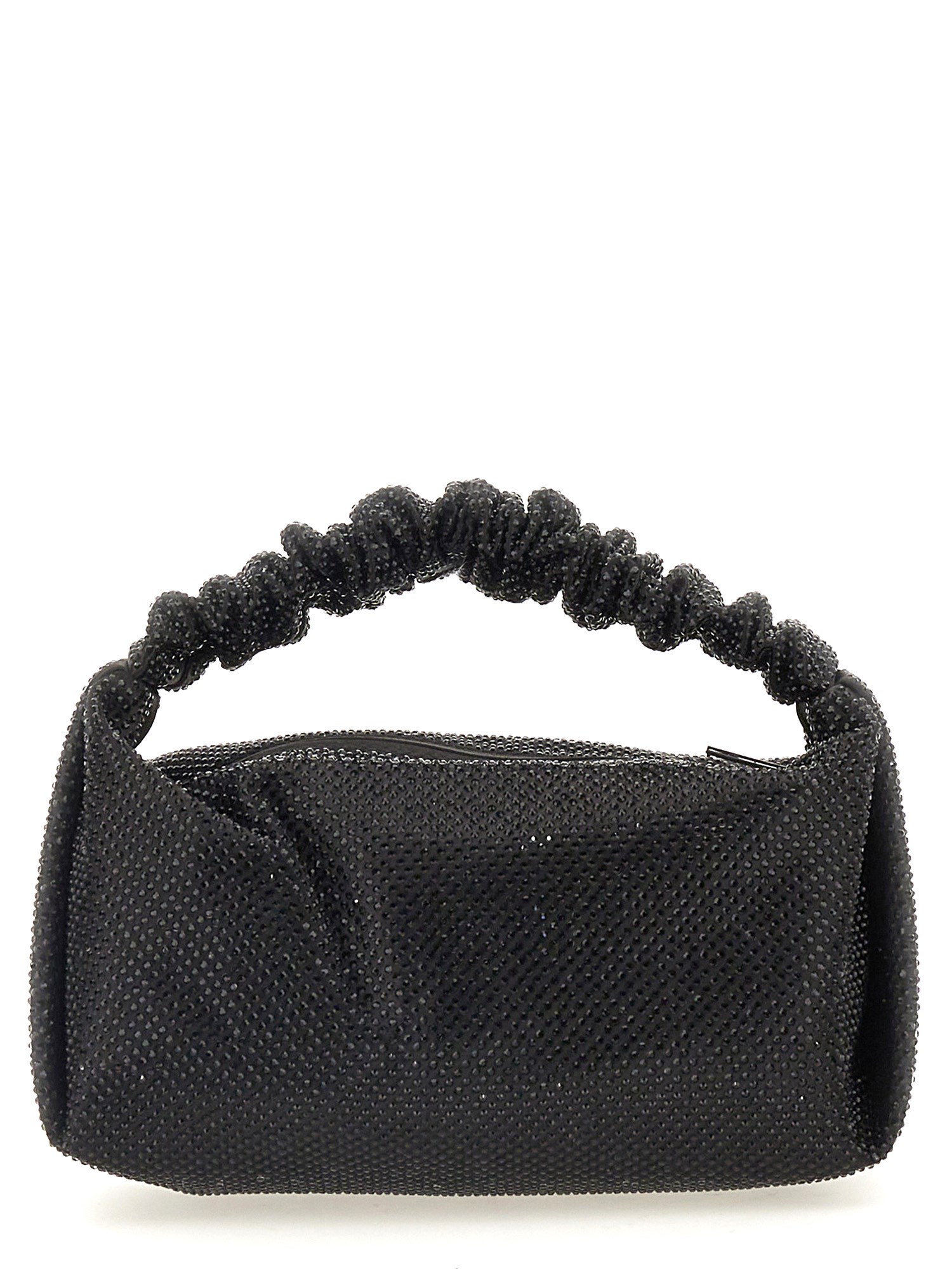 ALEXANDER WANG    MINI SATIN SCRUNCHIE BAG