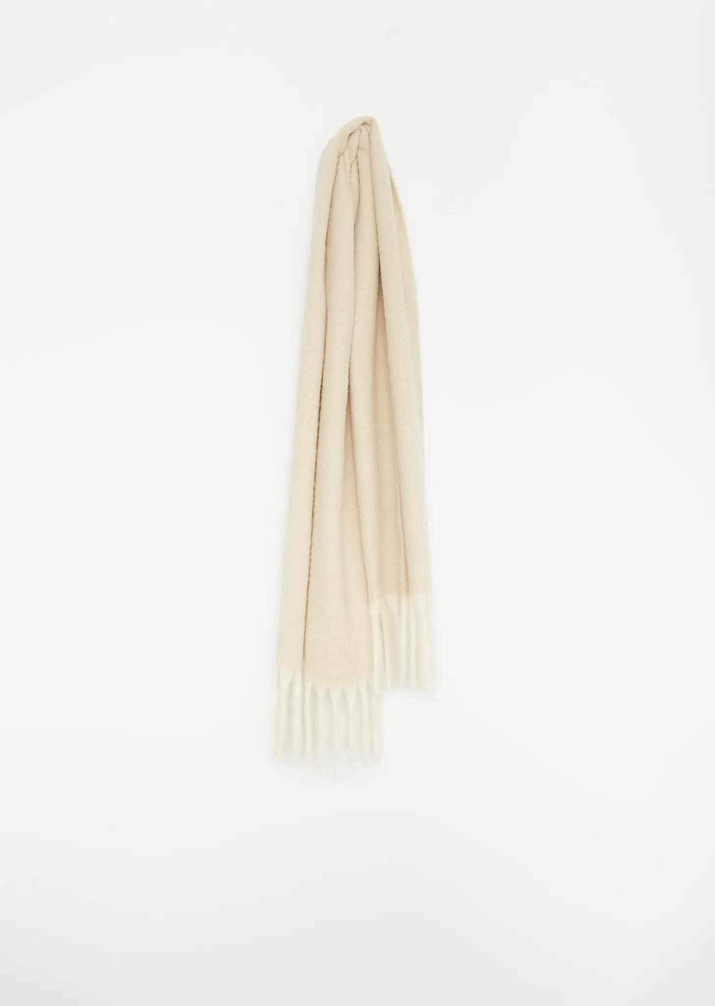 Alpaca Wool Scarf — Off White