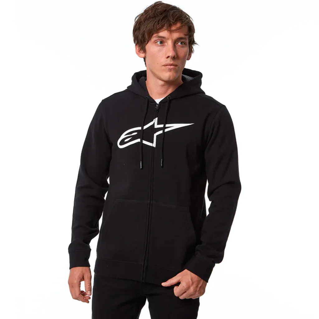 Alpinestars - Ageless Black/White Zip Hoodie