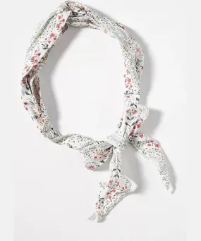 Anthropologie Floral Hair Scarf