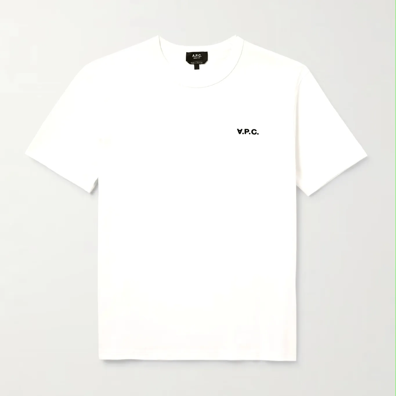 A.P.C.  |Cotton Short Sleeves Logo Designers T-Shirts