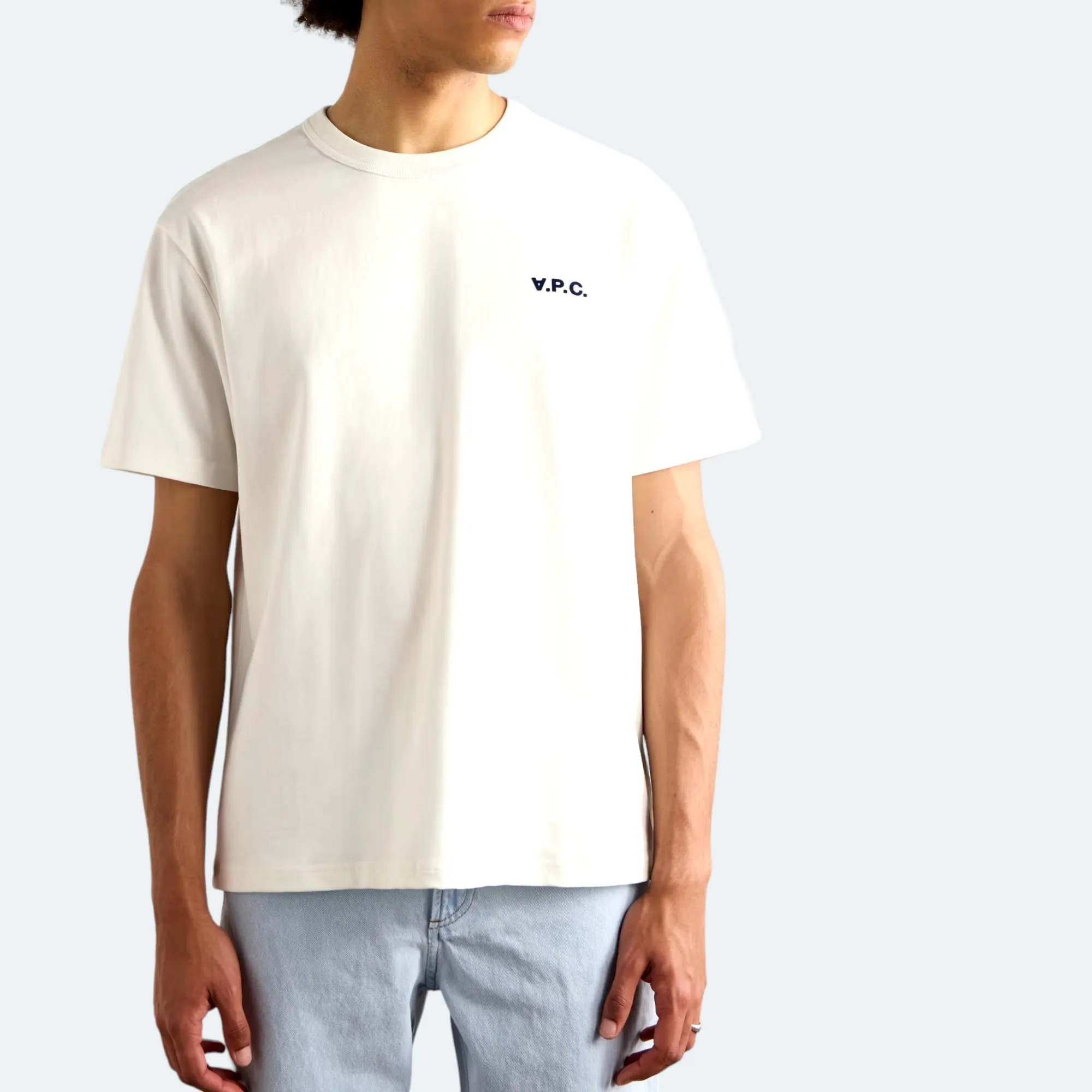 A.P.C.  |Cotton Short Sleeves Logo Designers T-Shirts