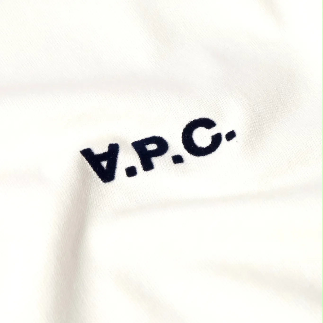 A.P.C.  |Cotton Short Sleeves Logo Designers T-Shirts