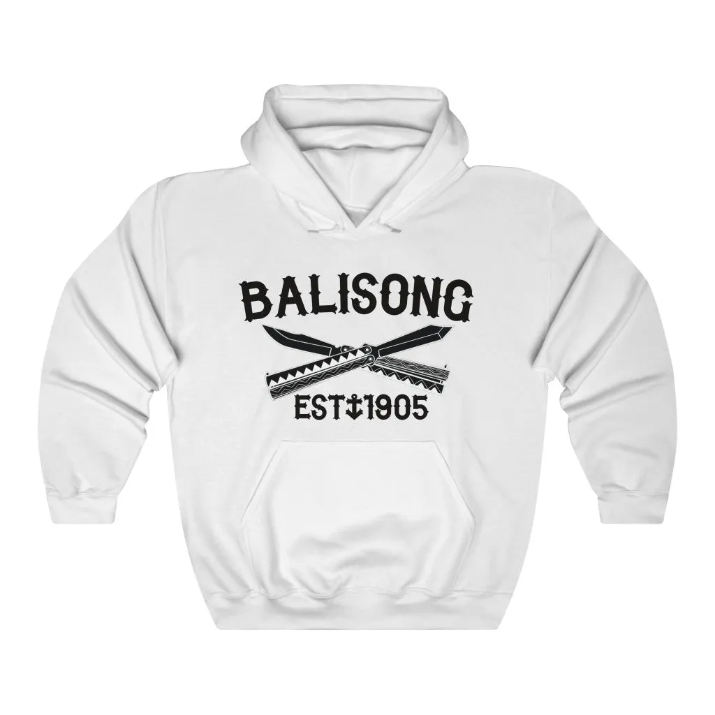 Balisong Established Unisex Heavy Blend Hooded Sweatshirt