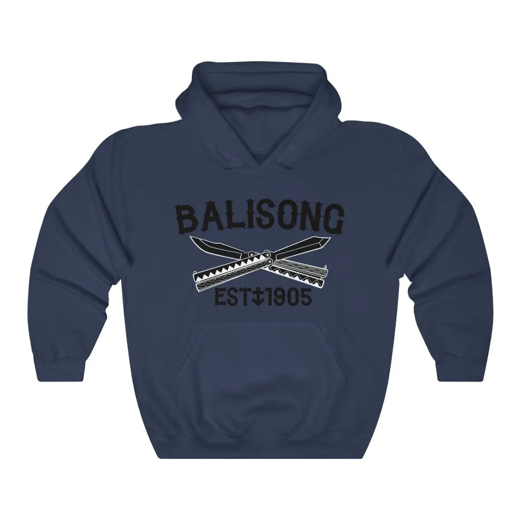 Balisong Established Unisex Heavy Blend Hooded Sweatshirt