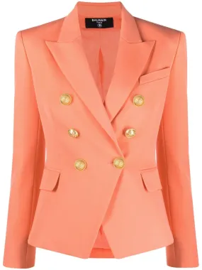 BALMAIN Pink Outer Jacket for Women, 24SS Collection