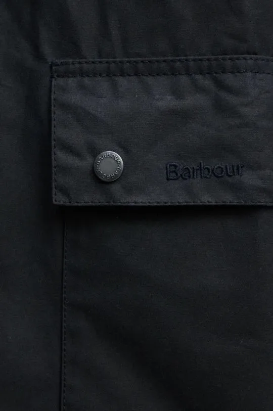 Barbour cotton jacket green color