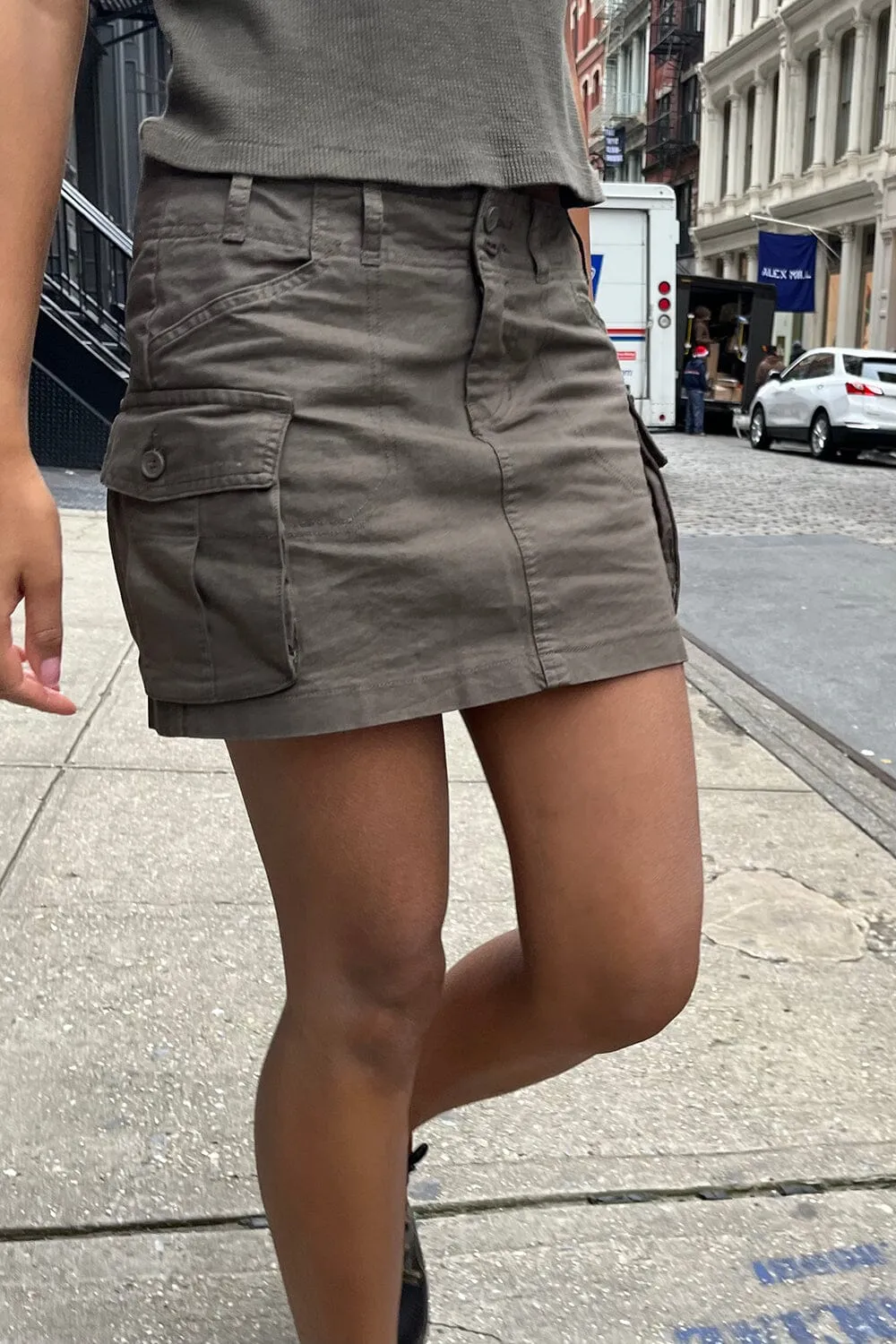 Beverly Cargo Mini Skirt