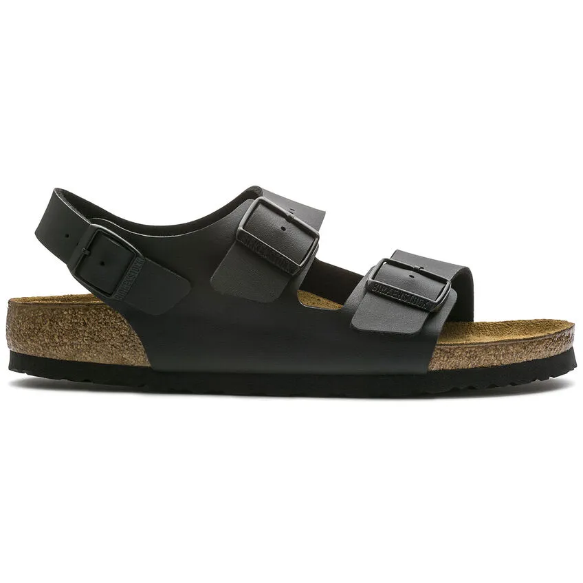 Birkenstock Men’s Milano Back Strap Sandals-Black