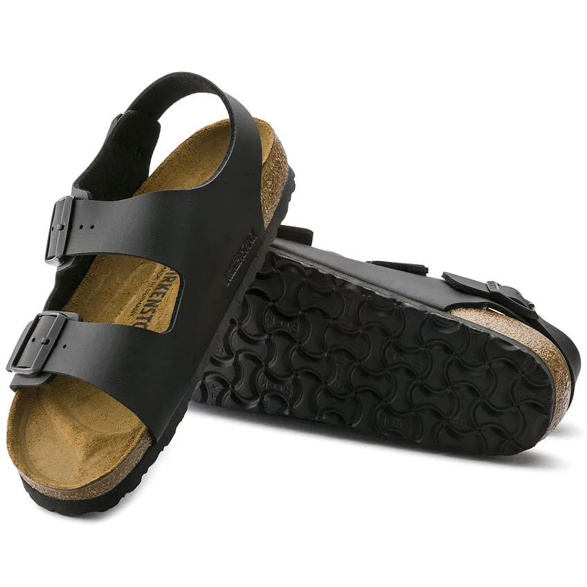 Birkenstock Men’s Milano Back Strap Sandals-Black