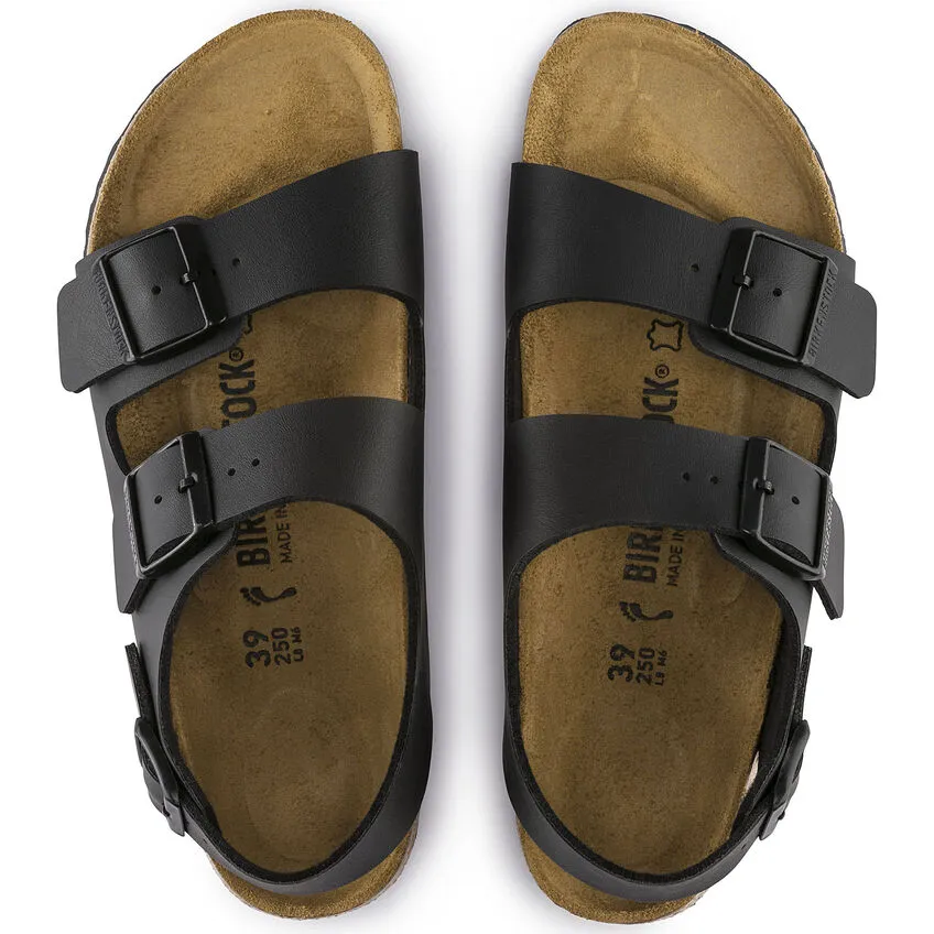 Birkenstock Men’s Milano Back Strap Sandals-Black