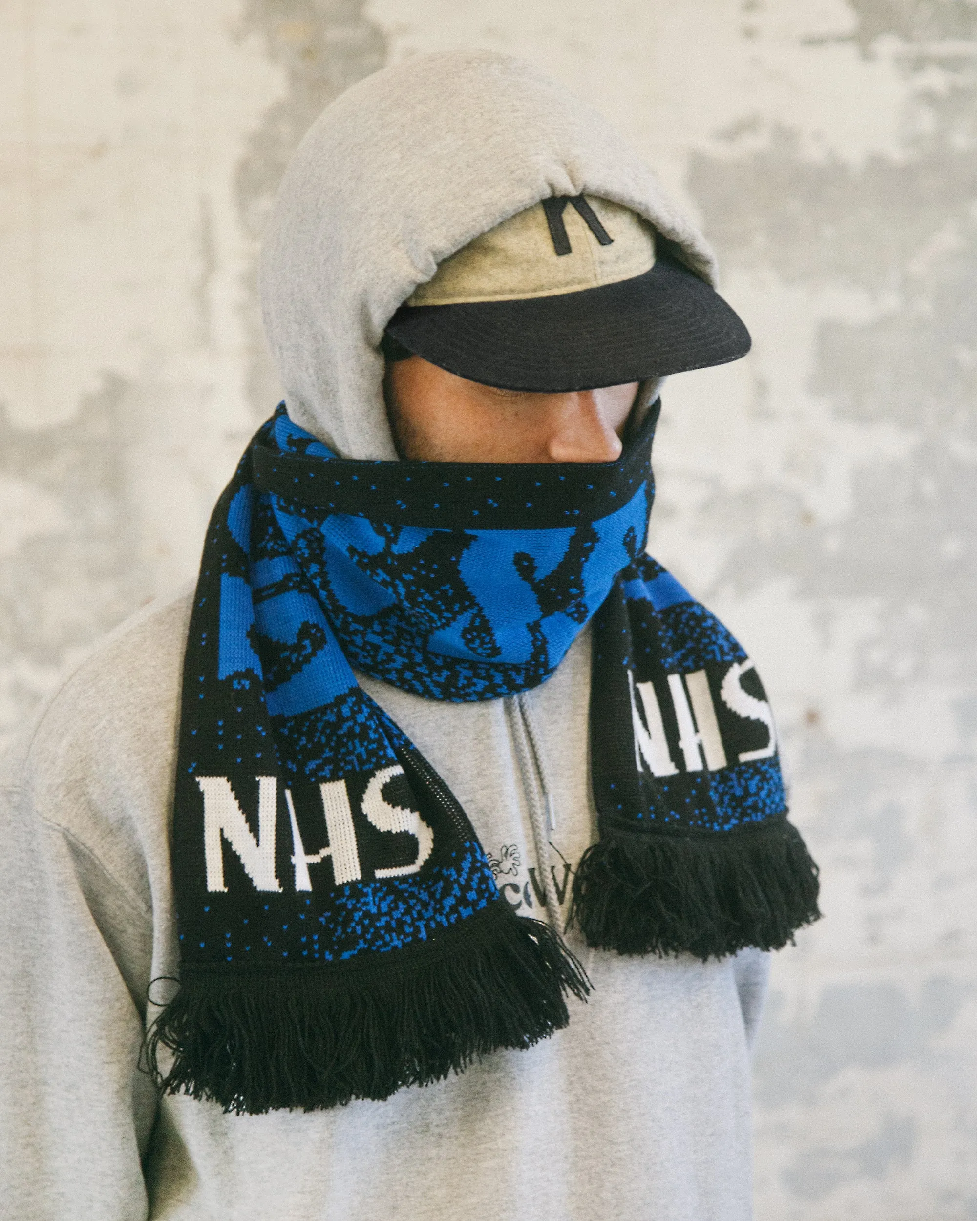 Blacksmith - God Bless The NHS Scarf - Black