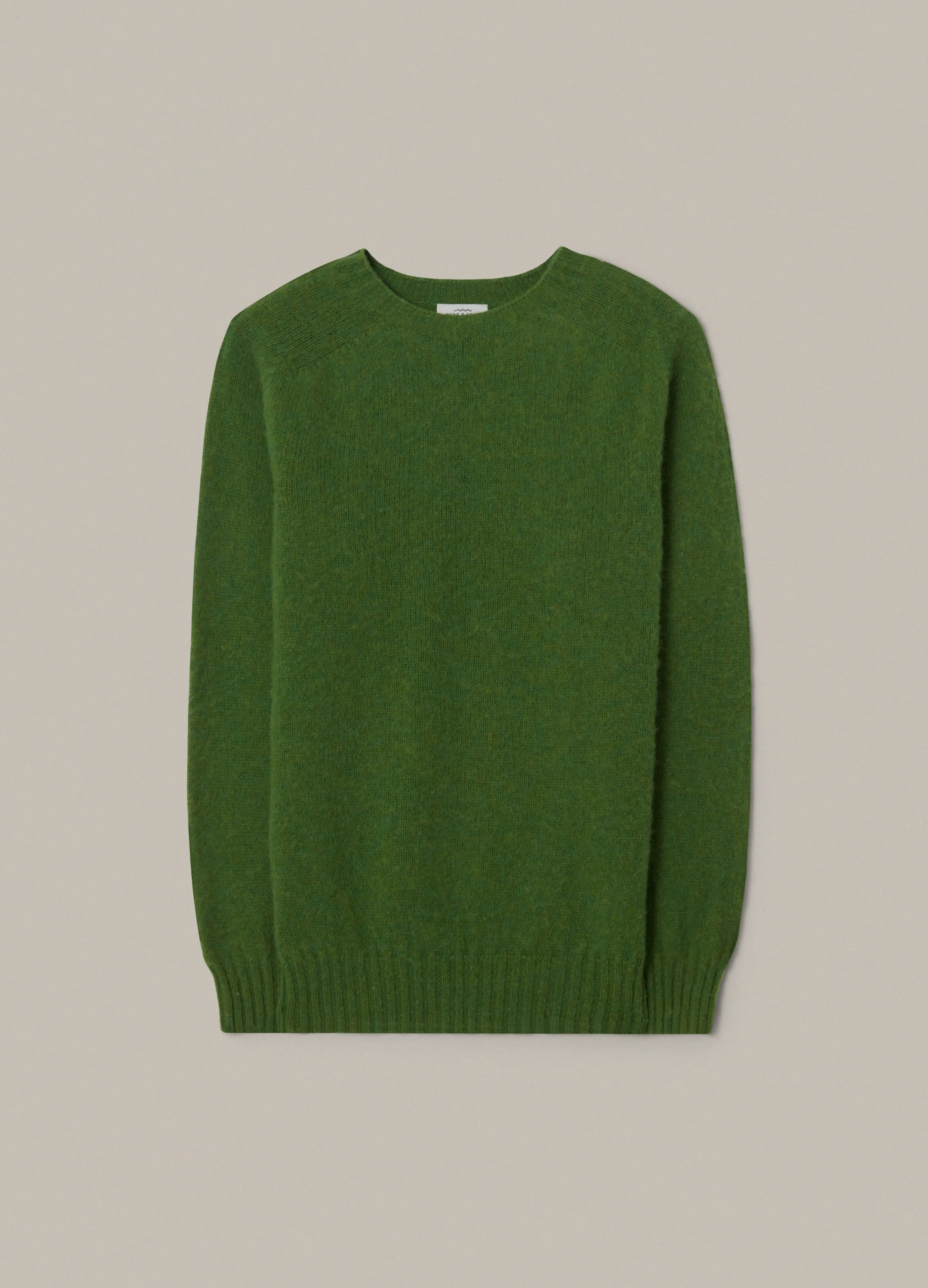 Bobbo Shaggy Crewneck - Green