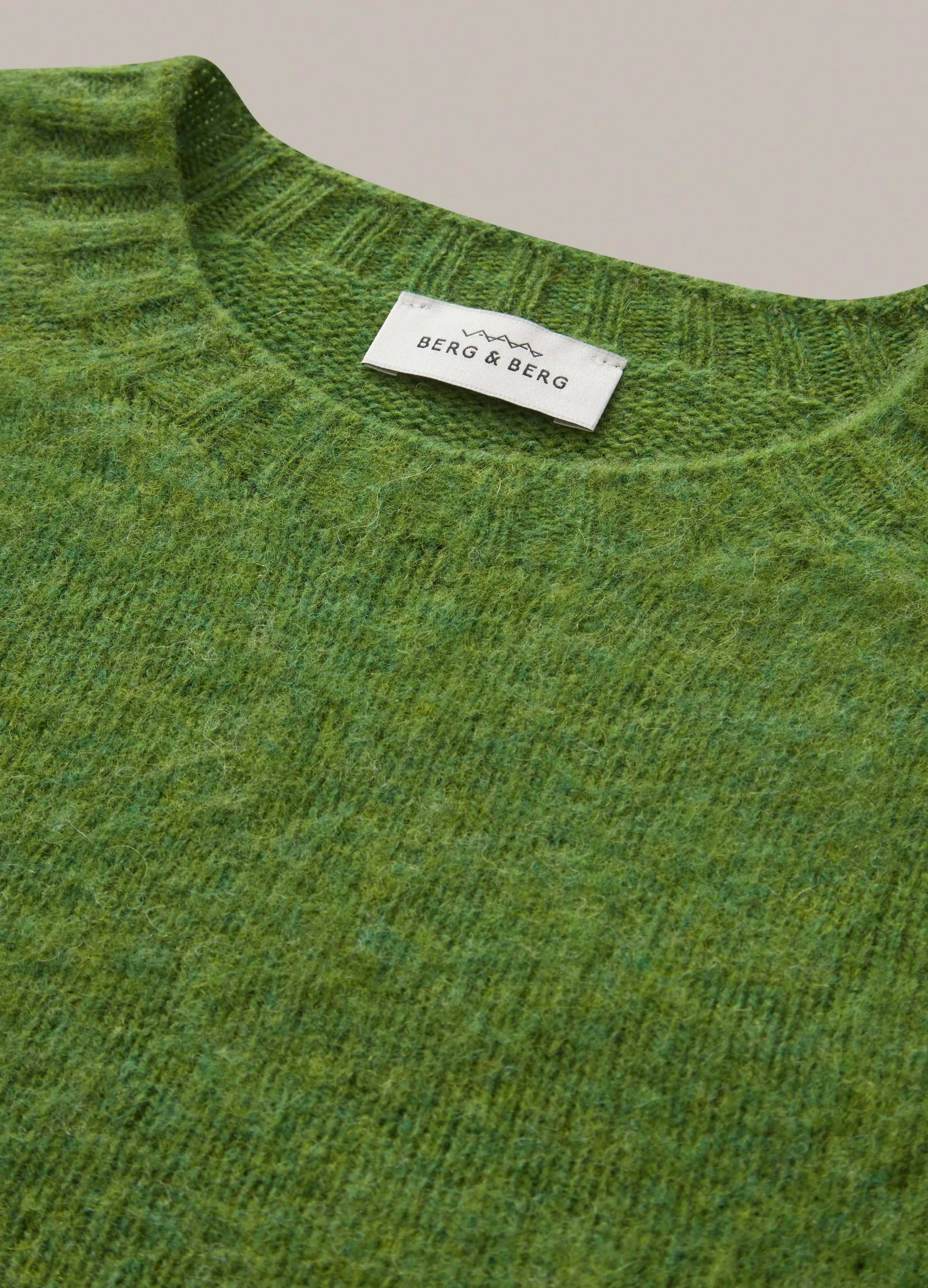 Bobbo Shaggy Crewneck - Green