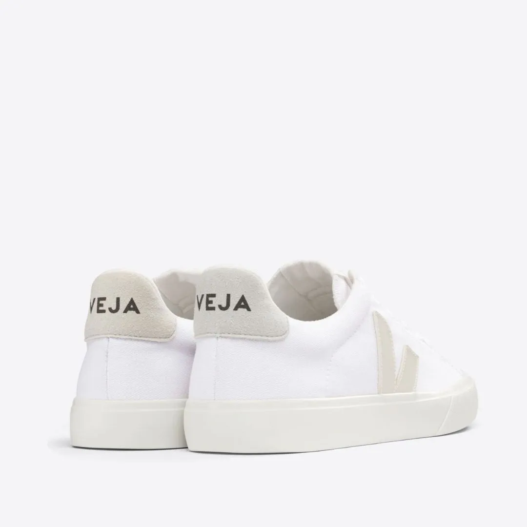 Campo Canvas Sneaker (White + Pierre)