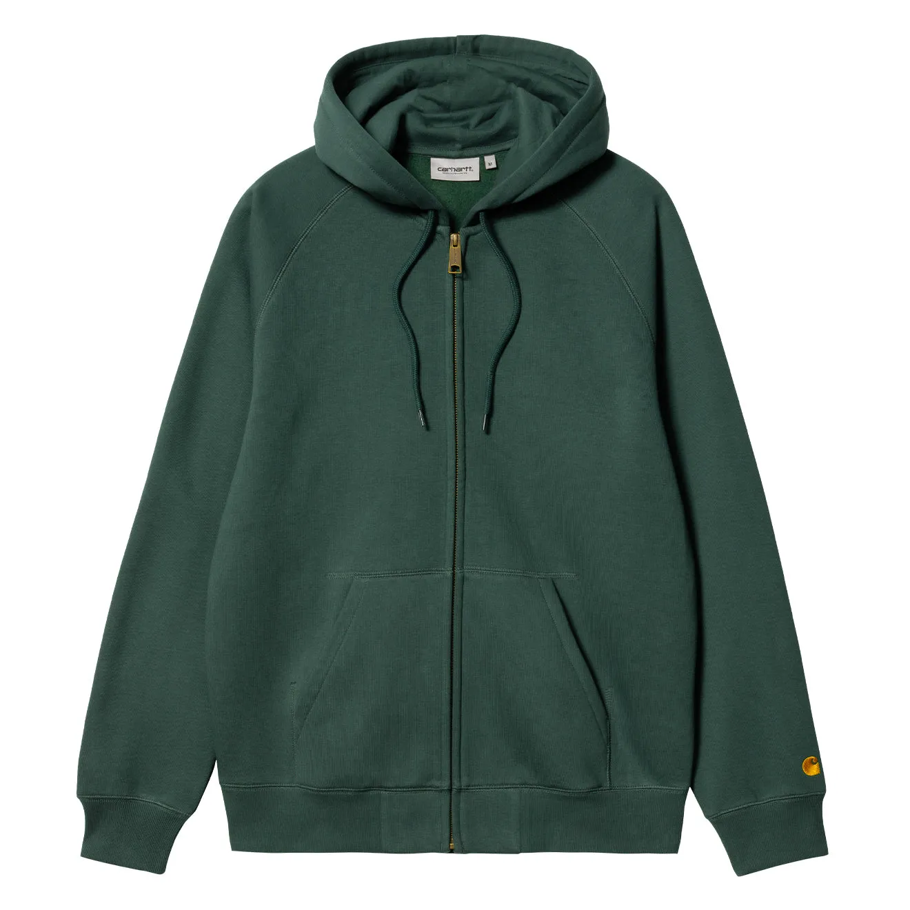 Carhartt WIP Hooded Chase Jacket Discovery Green / Gold