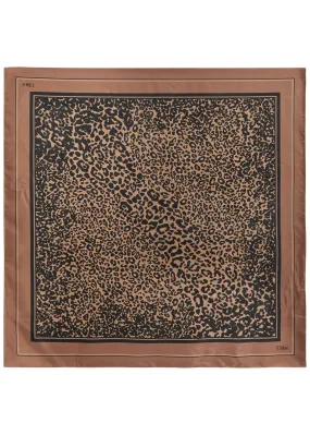 CHLOE Carre leopard-print silk scarf 
                         
                     
                