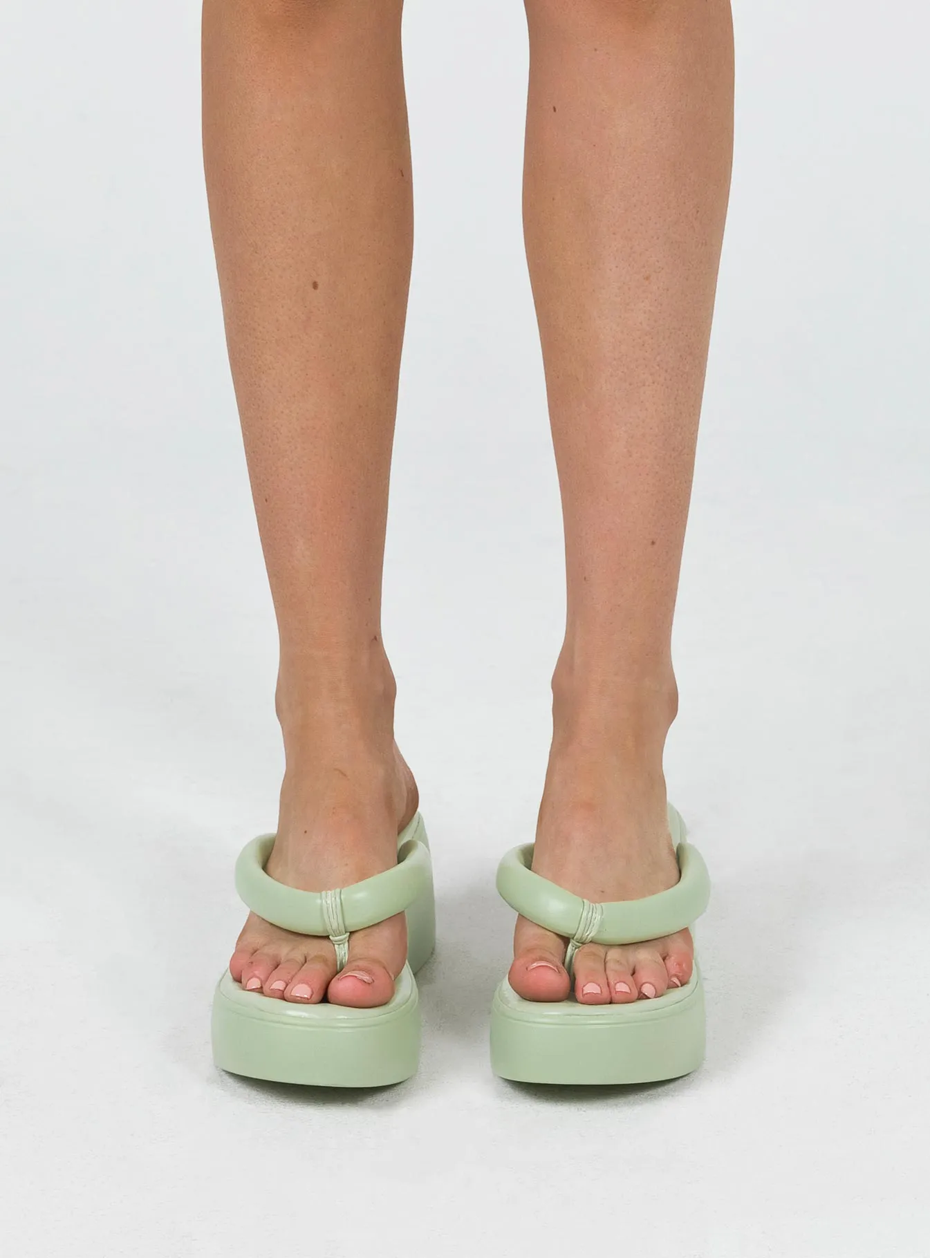 Daylight Platform Sandals Mint