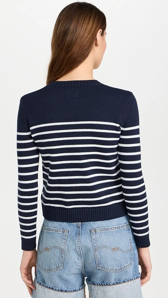 Denimist   Striped Pullover Sweater 