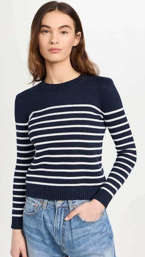 Denimist   Striped Pullover Sweater 