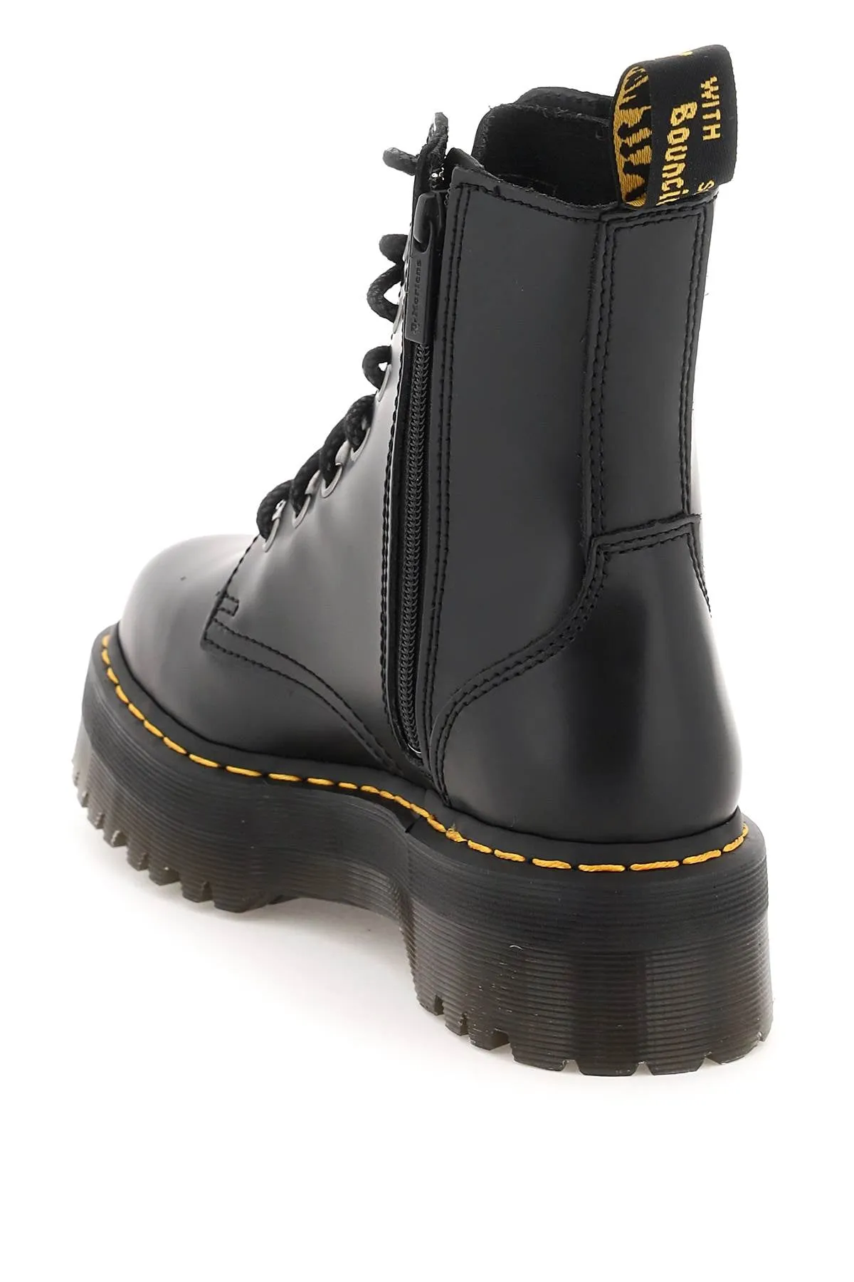 Dr.Martens Jadon Combat Boots   Black