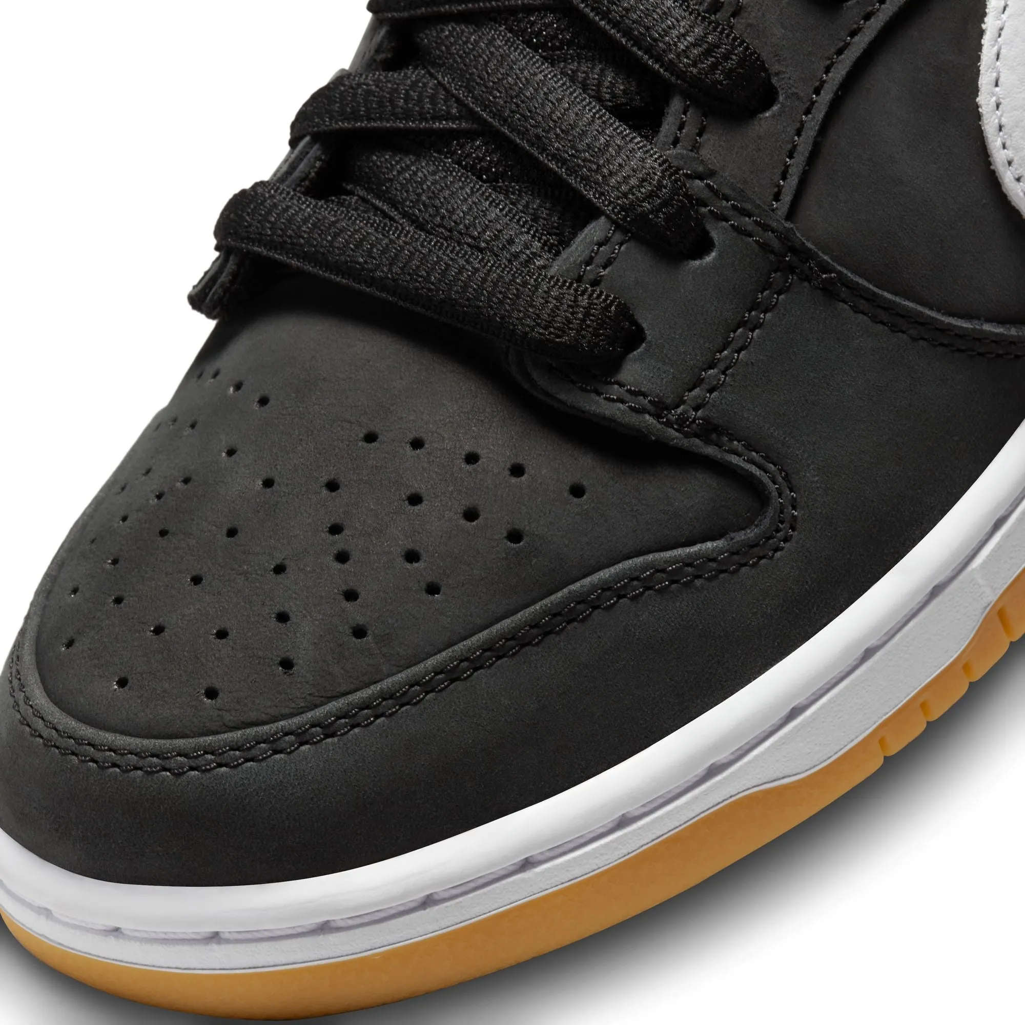 DUNK LOW PRO ISO BLACK / WHITE / GUM LIGHT BROWN