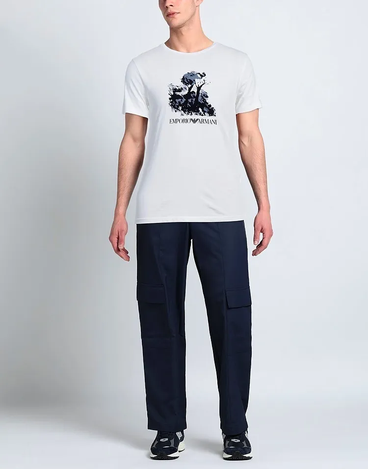 EMPORIO ARMANI  |Short Sleeves Logo T-Shirts