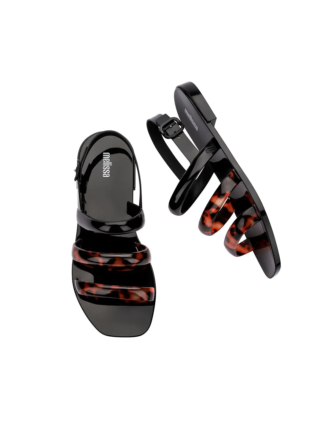 Essential Wave Sandal - Black Tortoise