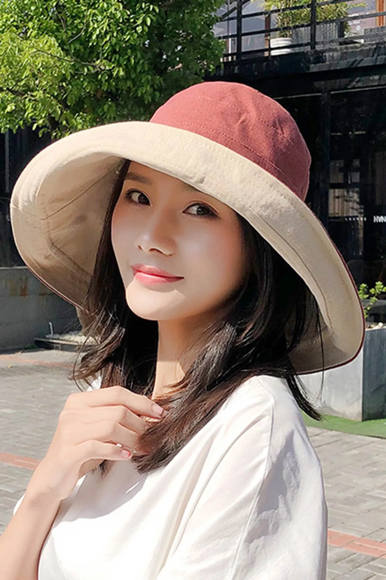 Foldable Wide Brim Sun Hat