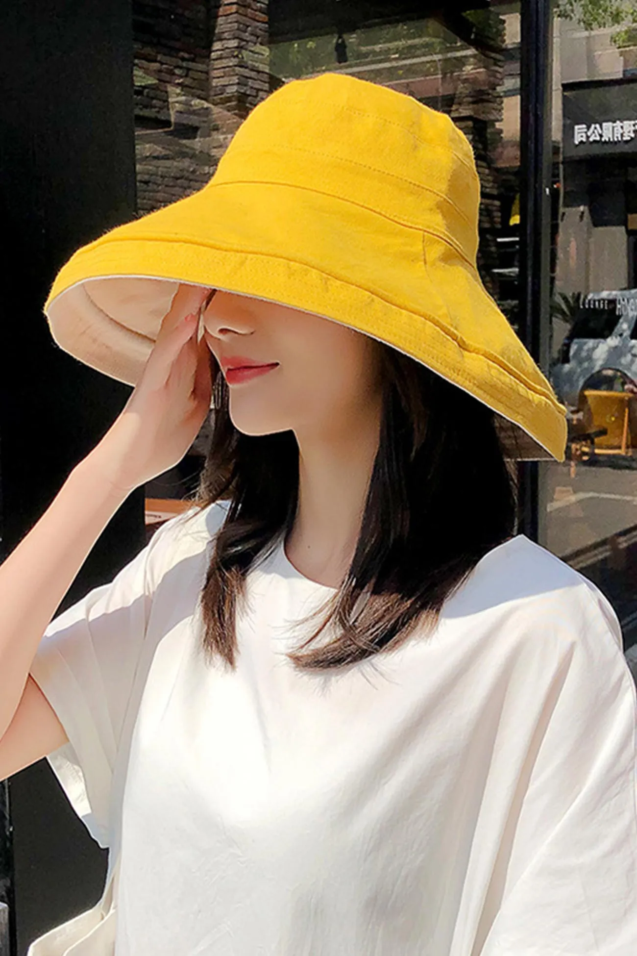 Foldable Wide Brim Sun Hat