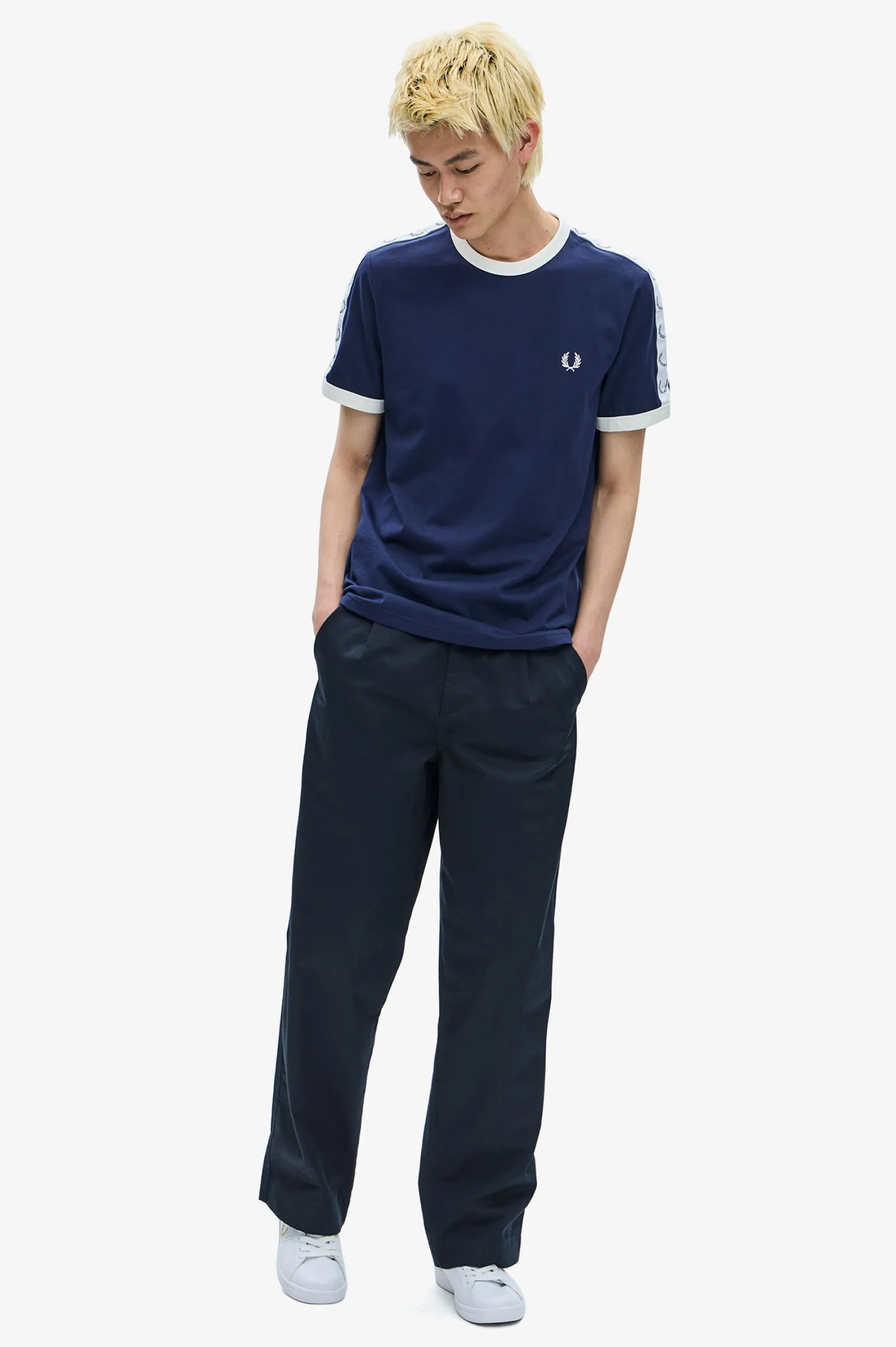 FRED PERRY  |Short Sleeves Logo T-Shirts