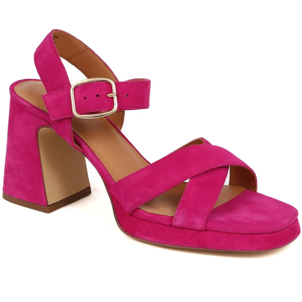 Gladiola2 Leather Platform Sandals - GLADIOLA2 / 325 048