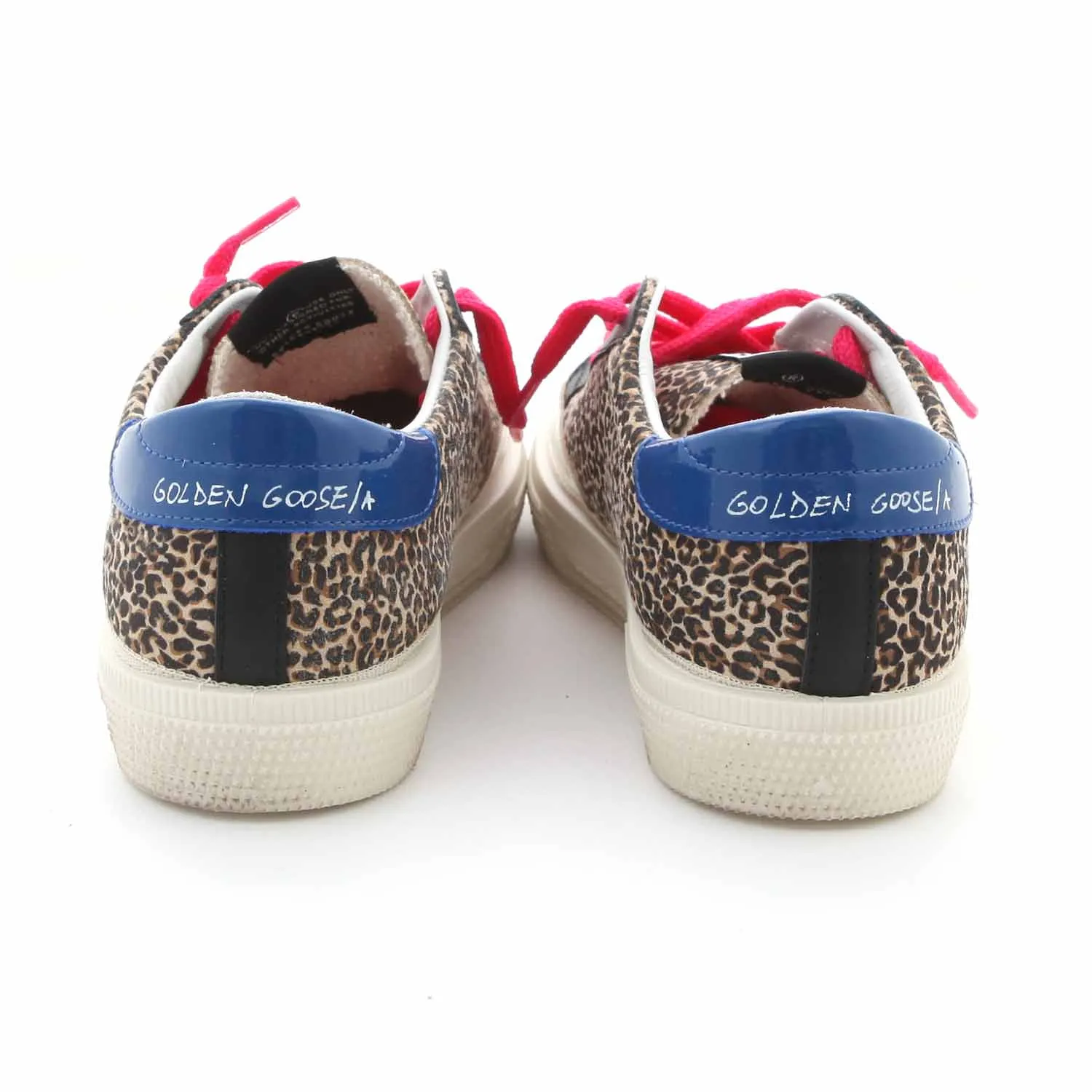 Golden Goose Sstar Leopard Sneaker For Girls