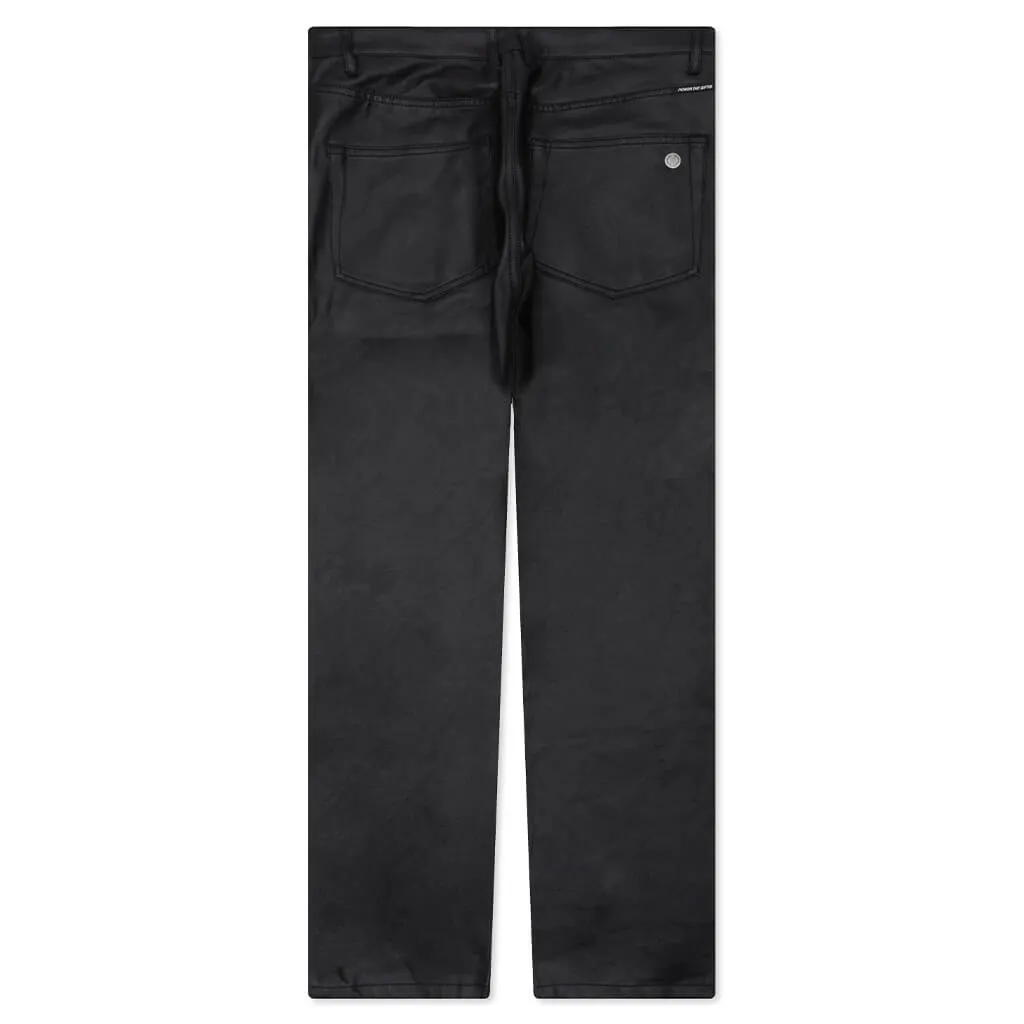 HTG Wax Denim Pant - Black