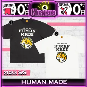 HUMAN MADE  |Unisex Street Style Collaboration Logo T-Shirts