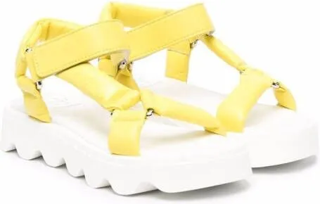 Il Gufo chunky open-toe sandals Yellow