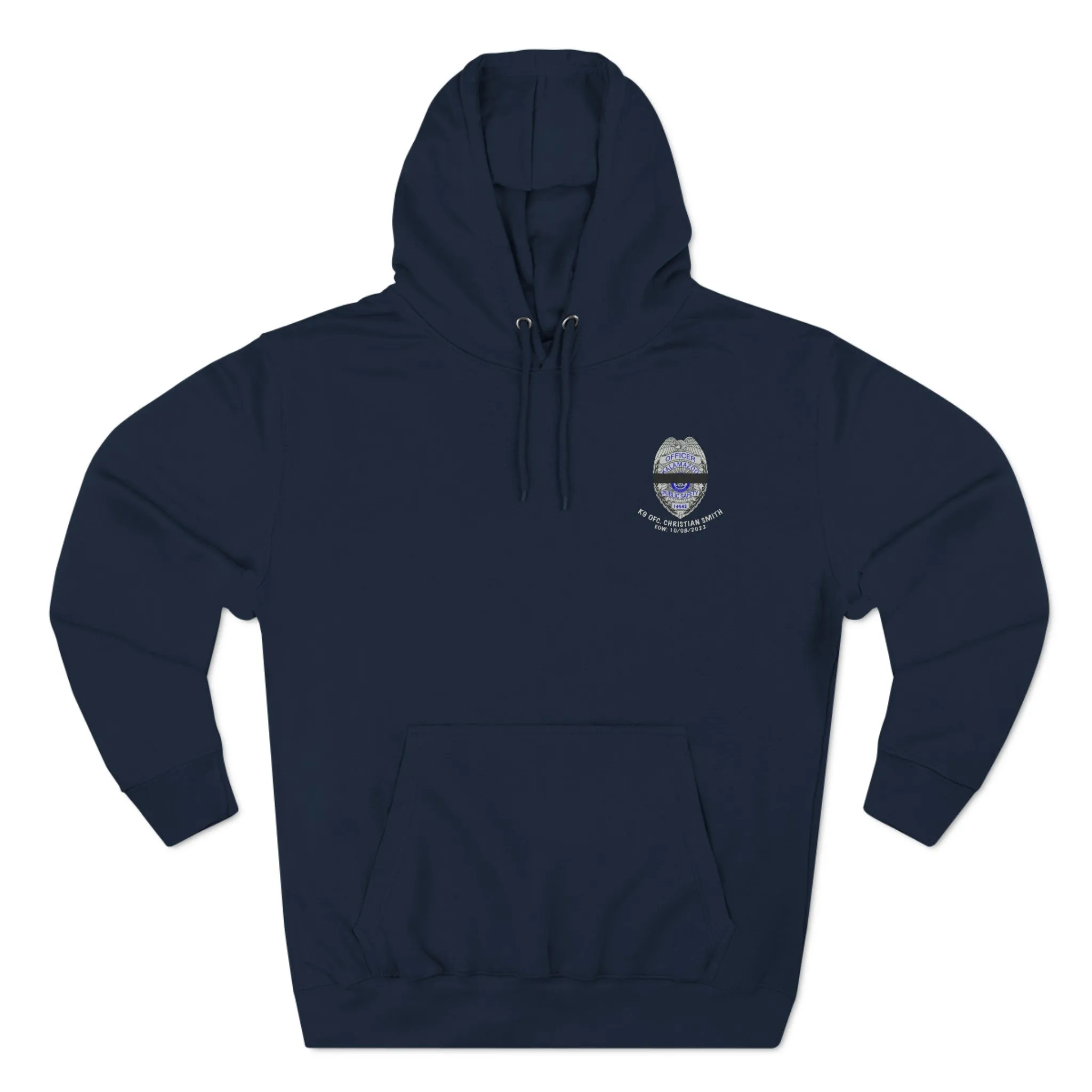 KDPS Ofc. Christian Smith Memorial Hooded Sweatshirt