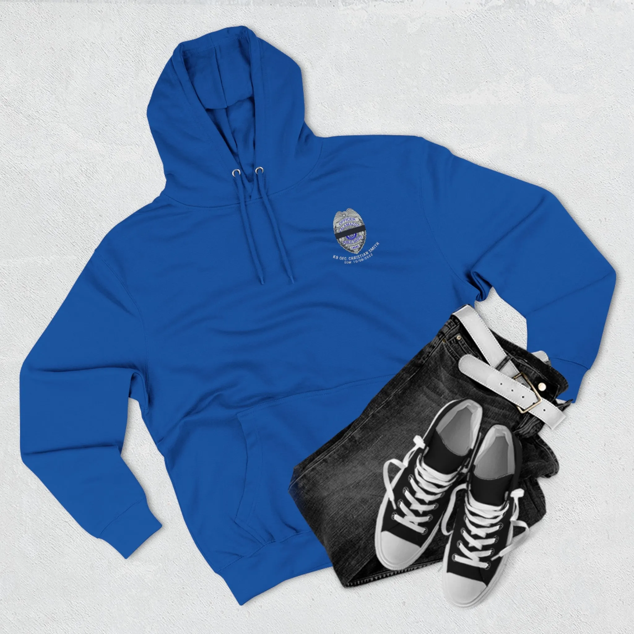 KDPS Ofc. Christian Smith Memorial Hooded Sweatshirt