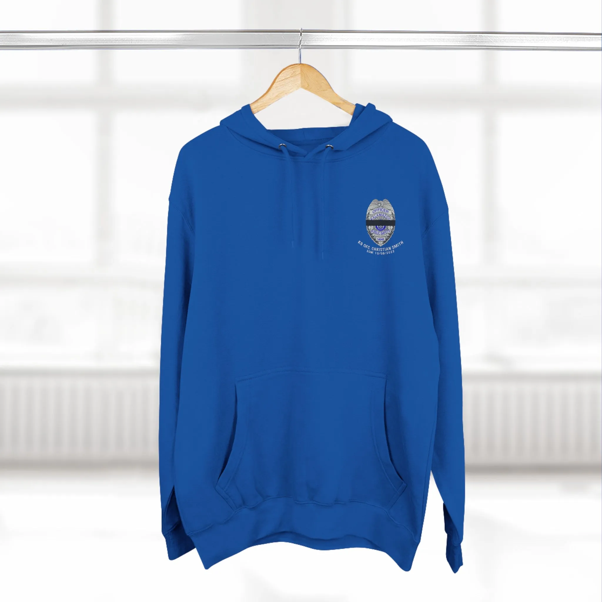 KDPS Ofc. Christian Smith Memorial Hooded Sweatshirt