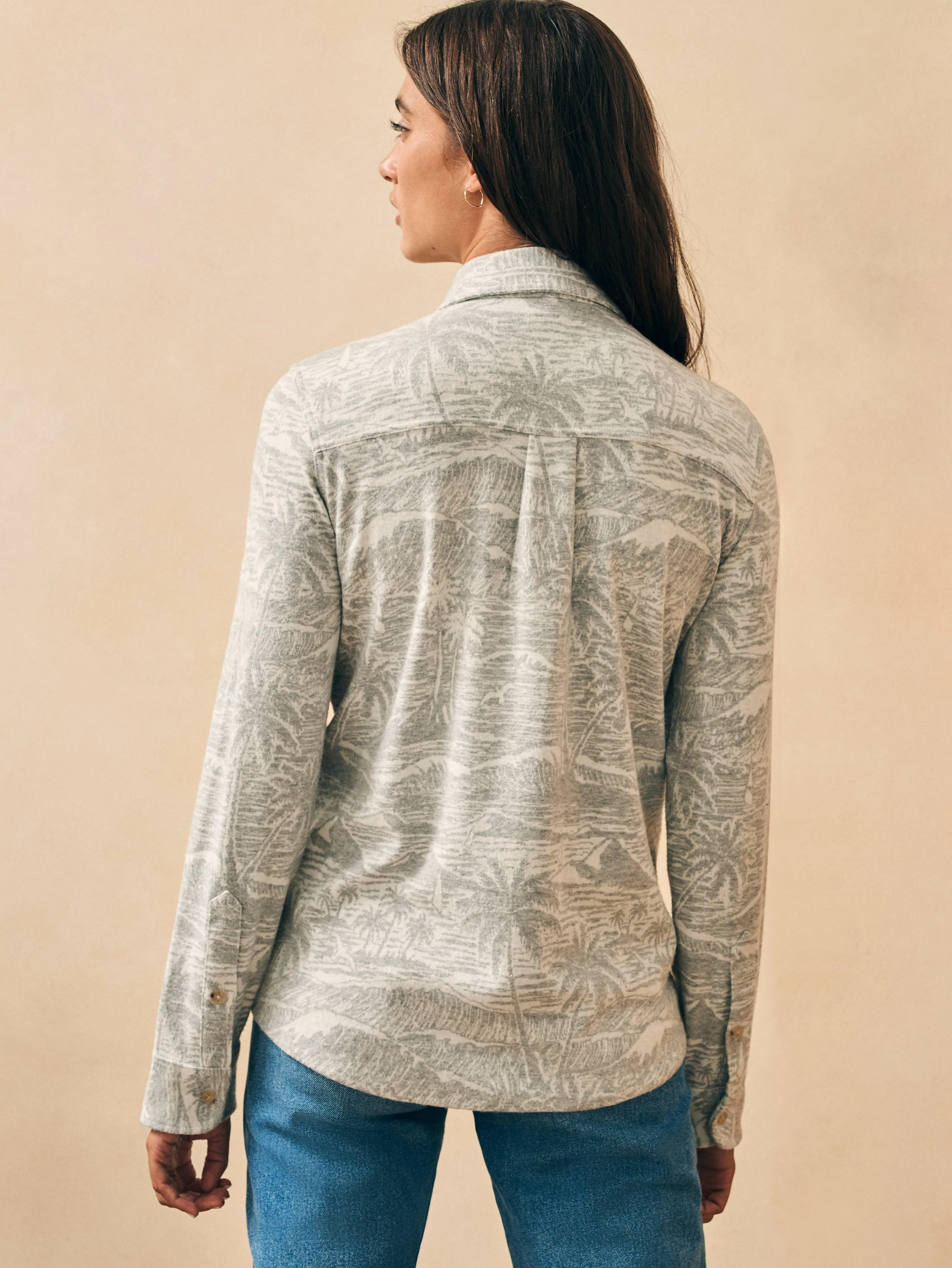 Legend Sweater Shirt - Grey Coastal Waters