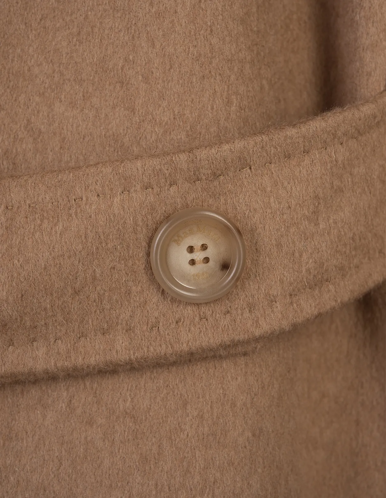 MAX MARA Camel Fungo Coat