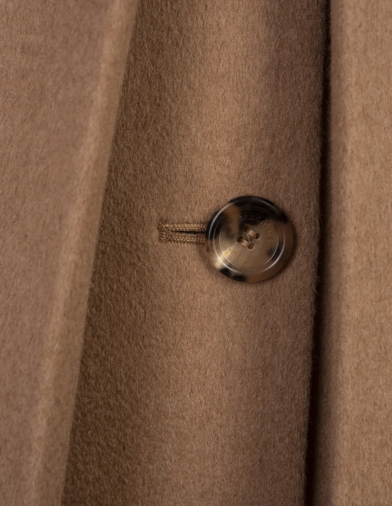 MAX MARA Camel Fungo Coat