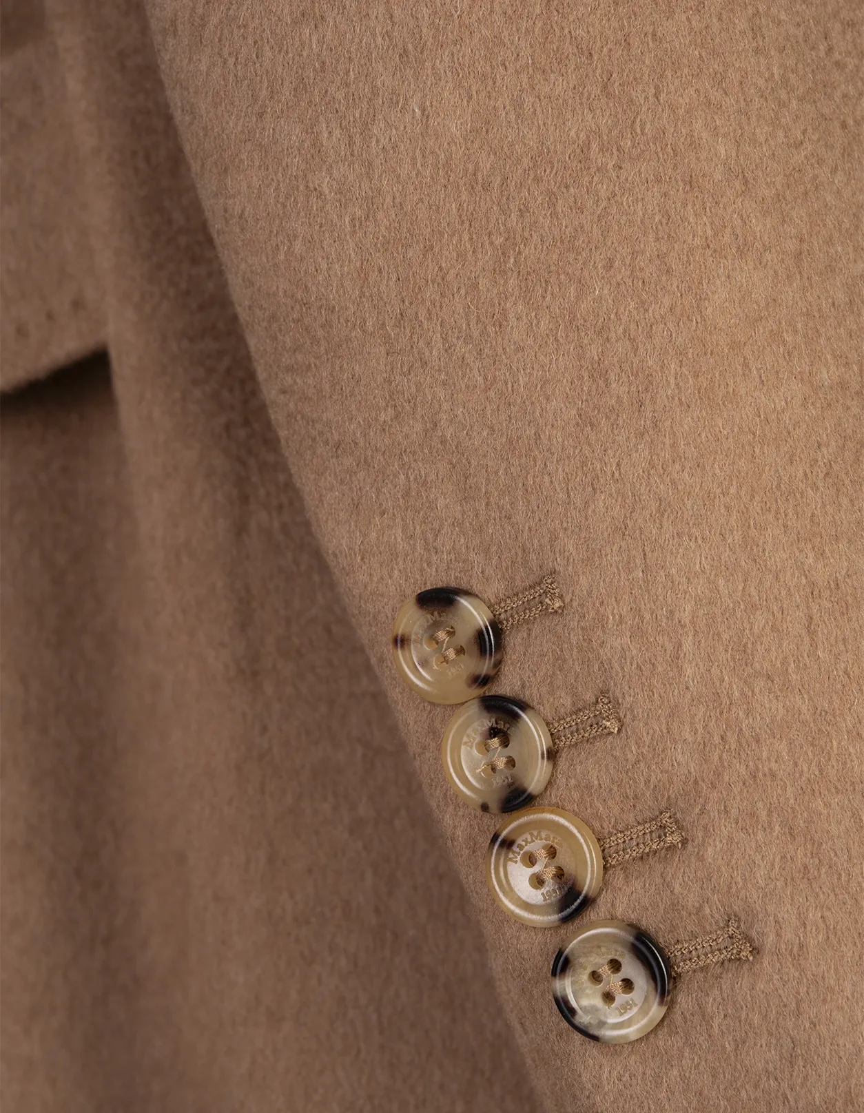 MAX MARA Camel Fungo Coat