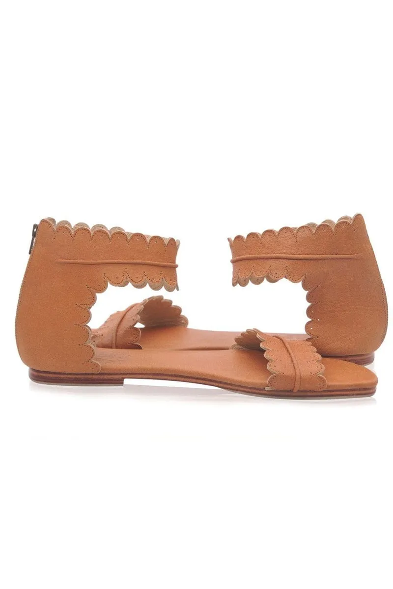 Midsummer Sandals in Light Tan