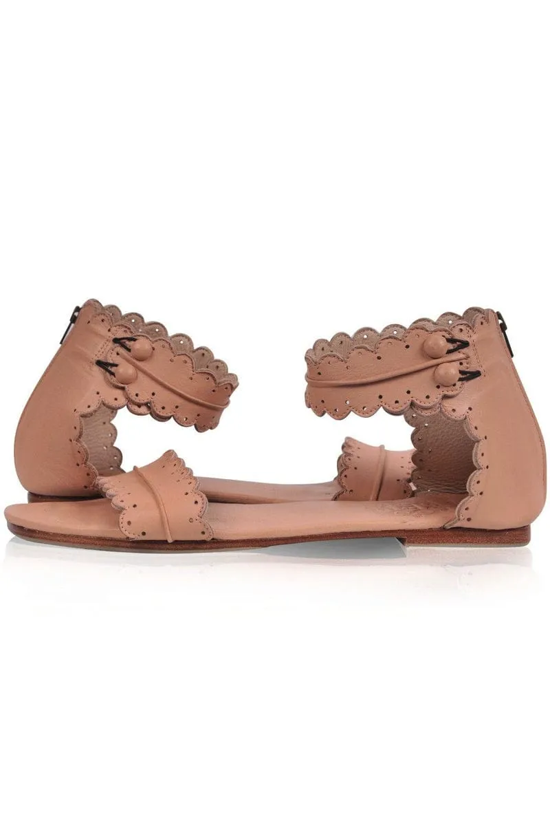 Midsummer Sandals in Light Tan